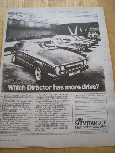 Reliant scimitar gte which - reliant,