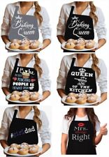 BBq Apron with Pockets Grillng Novelty Funny Kitchen Chef Cooking Gift Men Women