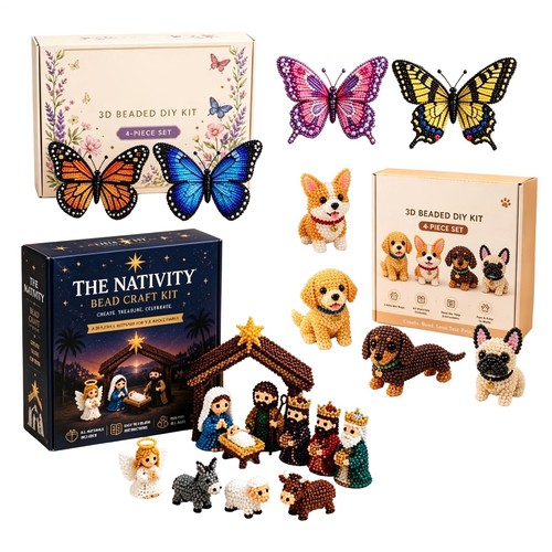 Diy animal beading kit - diy,