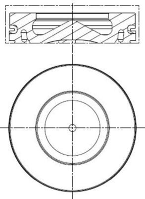 Mahle 081 00100 - 00100, 000
