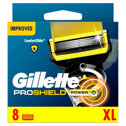 Gillette proshield power razor - proshield,