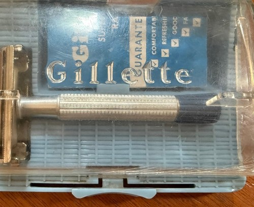 Vintage 1955 gillette blue - vintage,