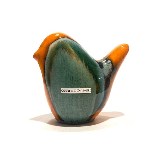 Otto keramik bird orange - otto,