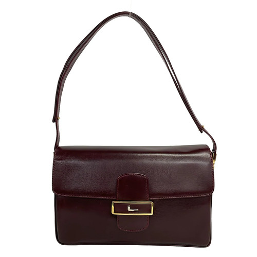 Lancel bordeaux leather - lancel,