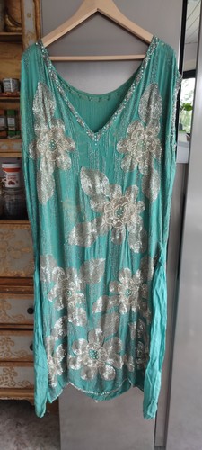 Antique 1920s flapper dress - antique,