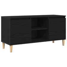 Solid Wood TV Cabinet & Legs