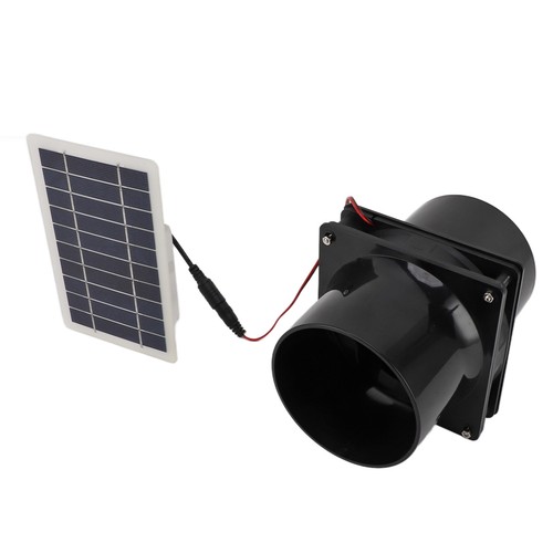 10w 12v solar powered exhaust - 12v,