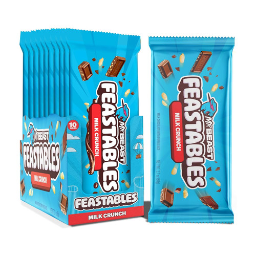 Mrbeast milk chocolate crunch - ,