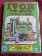 Ivor The Engine DVD Complete Collection Oliver Postgate Region 2 VGC UK
