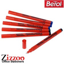 BEROL HANDWRITING PENS IN BLACK BLUE OR MIXED