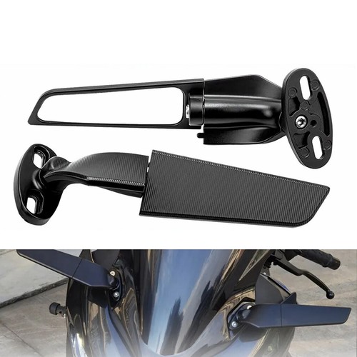 Rotatable rearview wind wing - rotatable,