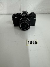 Olympus OM-4 Vintage SLR Film Camera  w/ OM-System 50mm F/1.8 Lens Untese#1955