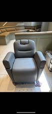 Takara Belmont Barber Chair X4, Fully Reupholstered (Electric)