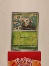 Pokemon TCG Rowlet Reverse Holo Card SV03 Obsidian Flames 013/197