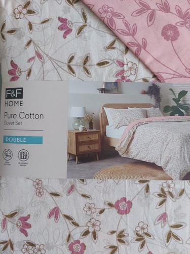 Tesco pure cotton floral - f+f,