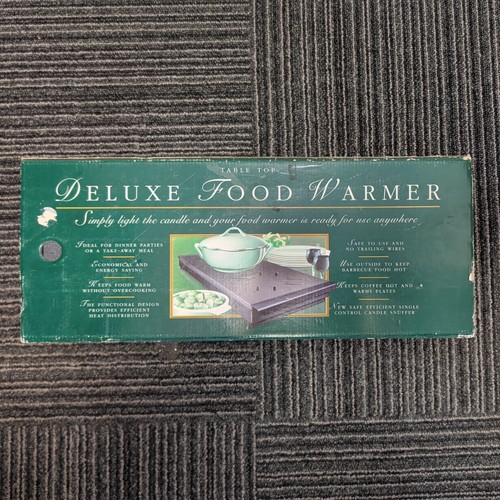 Deluxe table top food - table,