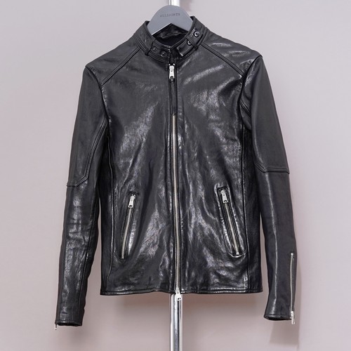 All saints leather jacket - all,
