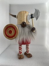 Wood turned Viking Handmade