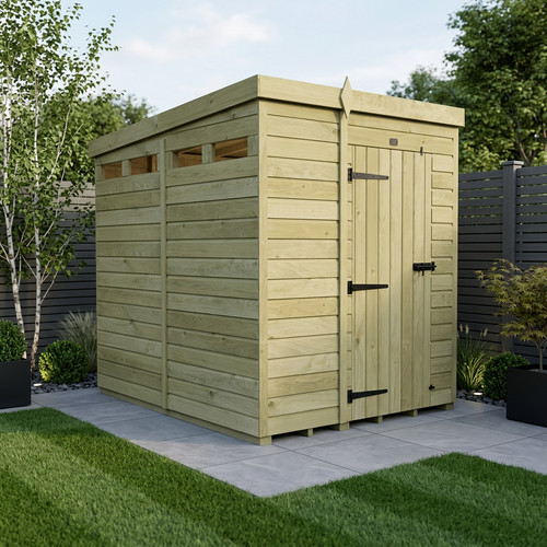Security pent shed - pent, uk