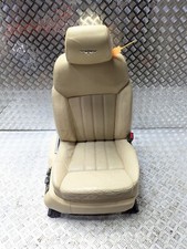 BENTLEY CONTINENTAL FLYING SPUR FRONT SEAT RIGHT DRIVER SIDE LEATHER 2006