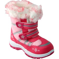 ** GIRLS WINTER KIDS FUR SNOW