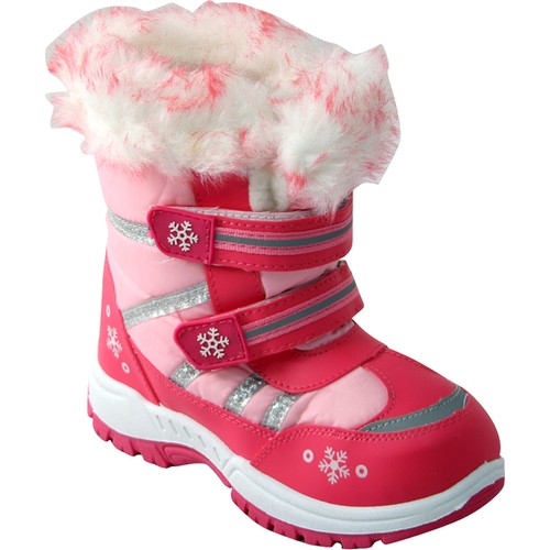 Girls winter kids fur snow - winter,