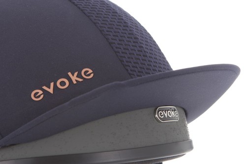 Evoke vented riding hat silk - riding,