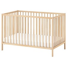 IKEA SNIGLAR Cot 60x120 Beech