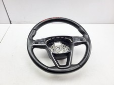 MULTIFUNCTION LEATHER STEERING WHEEL 5F0419091L SEAT LEON MK3 2015