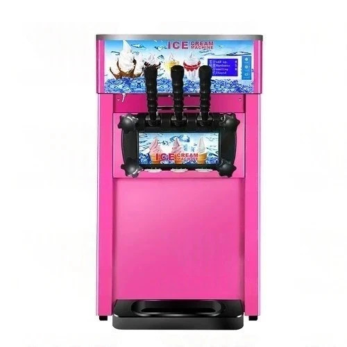 Commercial frozen yogurt - commercial, cone