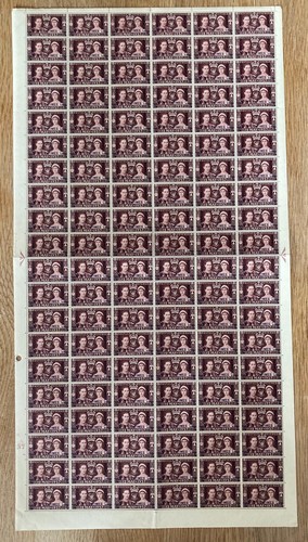 1937 coronation complete sheet - 1937,