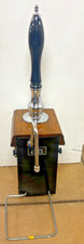 Vintage chrome wood - wood, plinth
