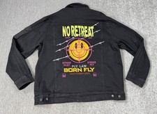 Born Fly Denim Jacket Mens 3XL