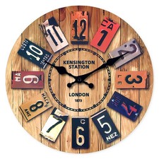 Retro 1873 London Station