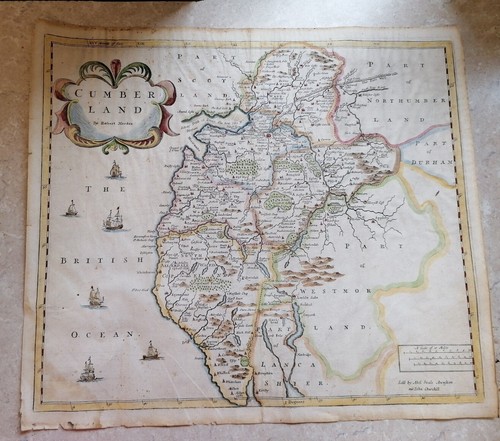1695 john morden map - 1695,