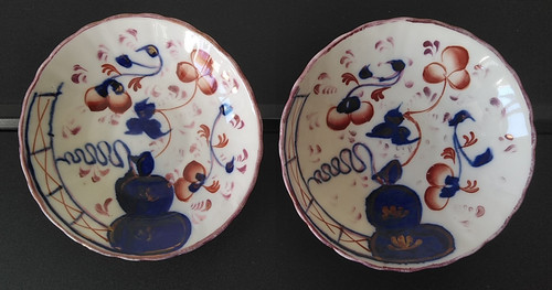 Pair vintage allerton gaudy - vintage,