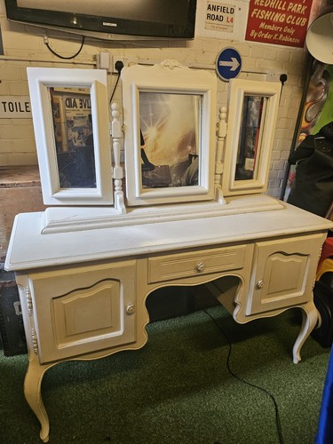 Louis dressing table white - dressing,