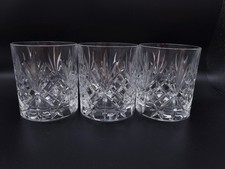 Crystal whiskey tumblers cut - crystal,