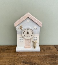NEXT Bertie Bear House Mantle Clock - Brand New