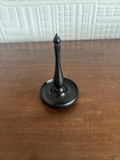 Antique Real Ebony Wood Turned