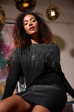 M&Co Women's Stud Embellished