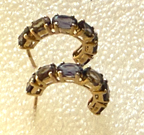 Gold pre owned amethyst - ct,