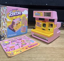Barbie Polaroid Malibu 600 Instant Film Camera, Polaroid Camera Limited Edition