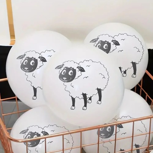 10pcs inflatable sheep print - 10pcs,