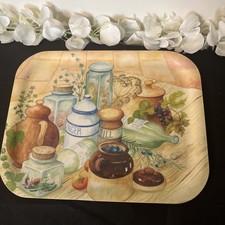 Old Melamine Decorative Oblong