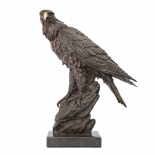 Eagle statue with - eagle,