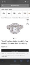 Vera wang engagement Ring 