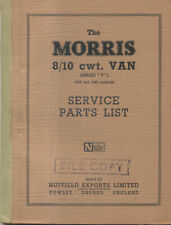 Morris 8/10 cwt Van Series Y