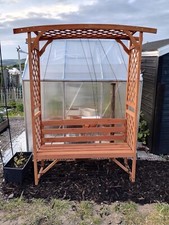 Patio Garden Bench Arch
