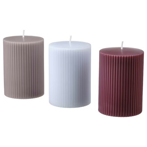 Ikea scented pillar candle - scented,